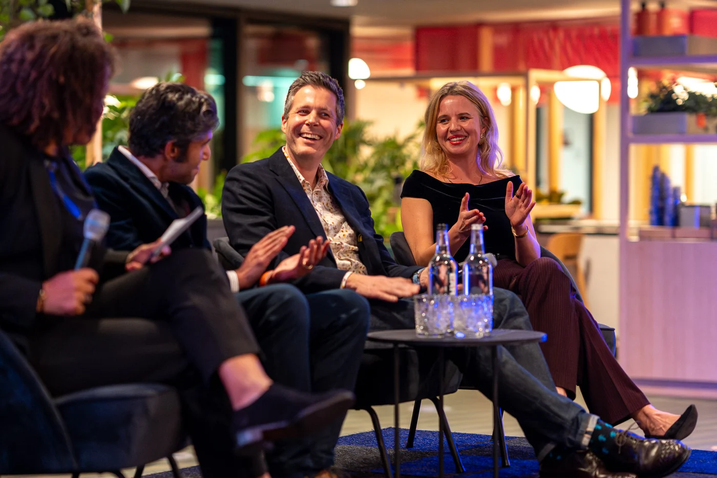 Ania Hajdrowska on the winners panel at the Diverse Leaders in Tech Inclusion Champion Awards 2025